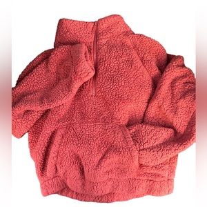 Aeropostale Sherpa Quarter Zip